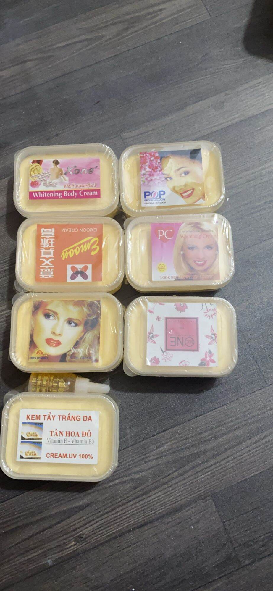 Kem Mặt Thái Lan Hũ 100g Đủ Các Loại