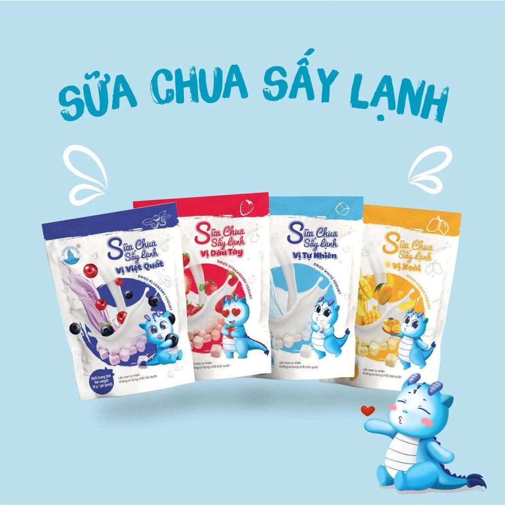 Sữa chua sấy lạnh Hạ Long 16g