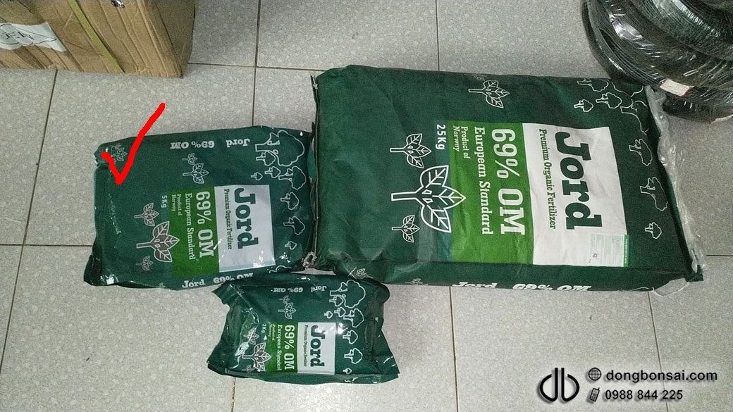 Phân hữu cơ Jord 5kg