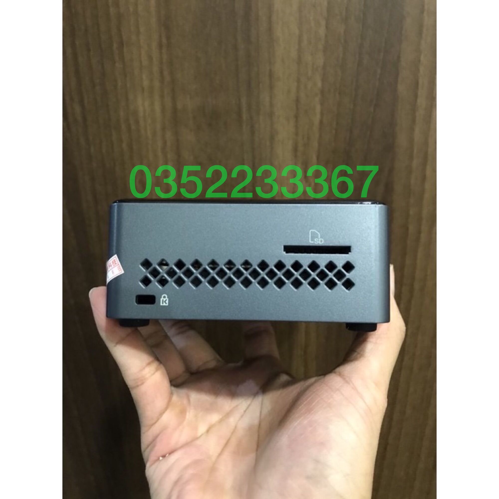 Intel NUC J3455, Ram 4G, SSD 120G, xem phim 4K
