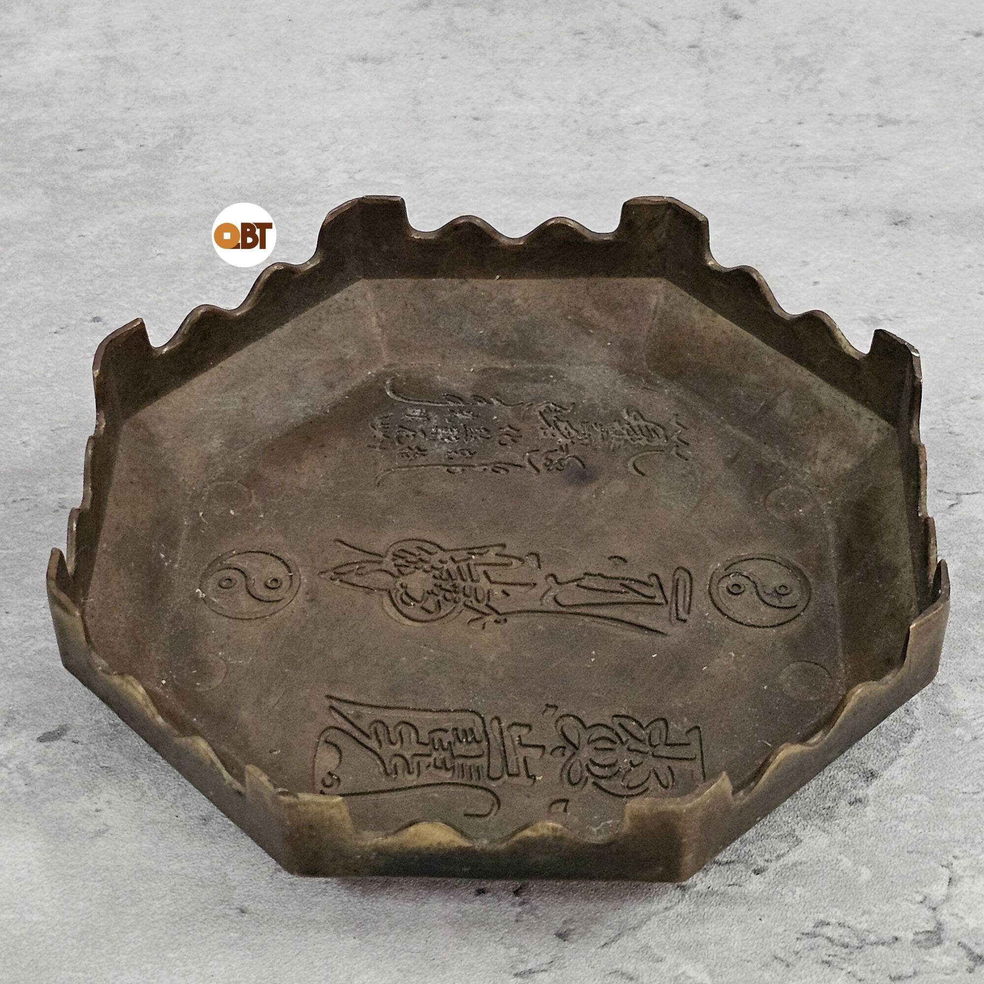 Đế bát quái bằng đồng phong thuỷ
