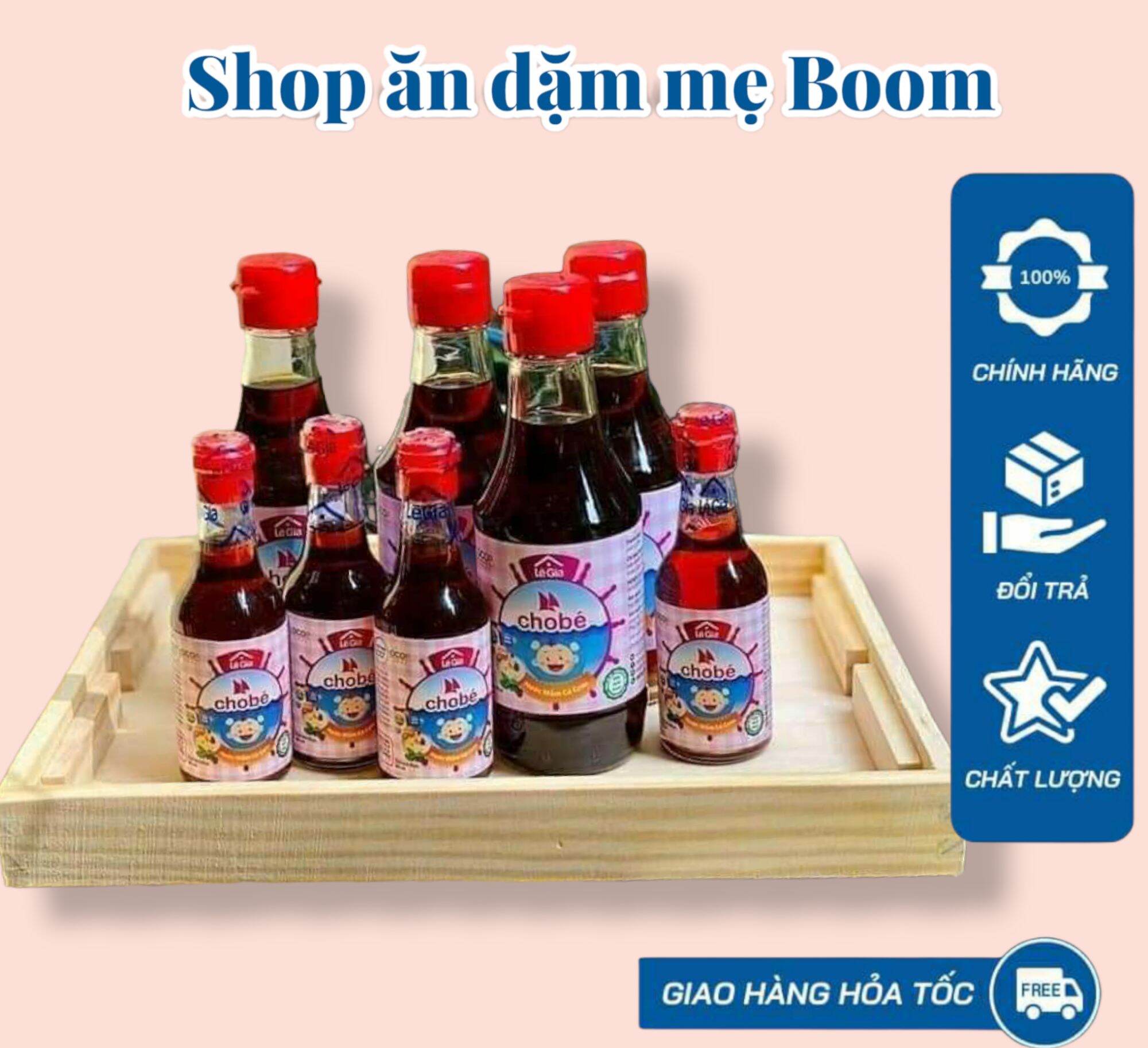 Nước mắm ăn dặm Lê Gia cho bé