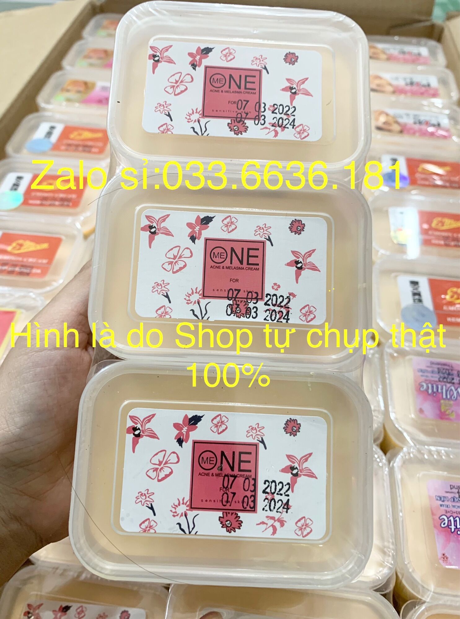 Lẻ kem one trắng da hủ lớn 100g