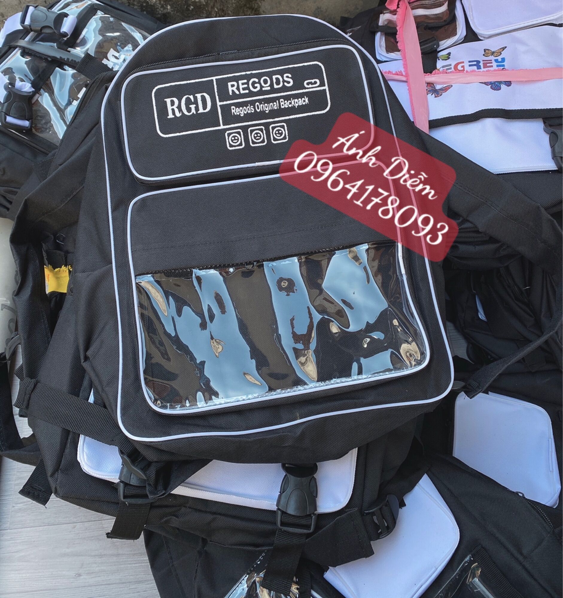Balo RGD vải bố ảnh thật