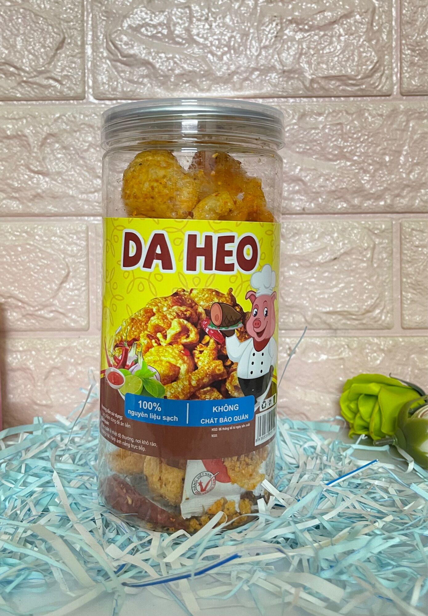 Combo 5 món ăn vặt khô (khô gà - khô bò - da heo - mực nước dừa - khô heo)