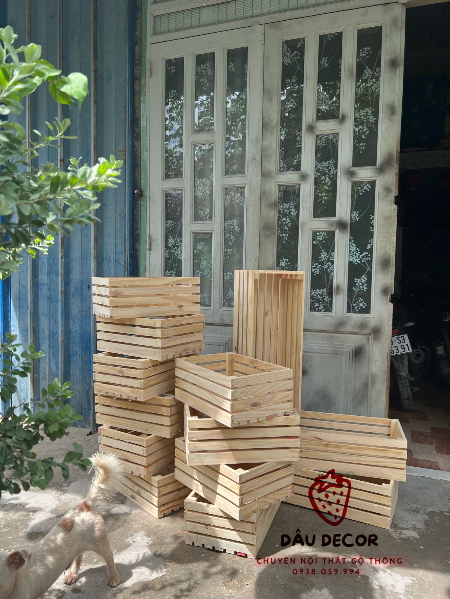 THÙNG GỖ PALLET - HỘP PALLET GỖ THÔNG