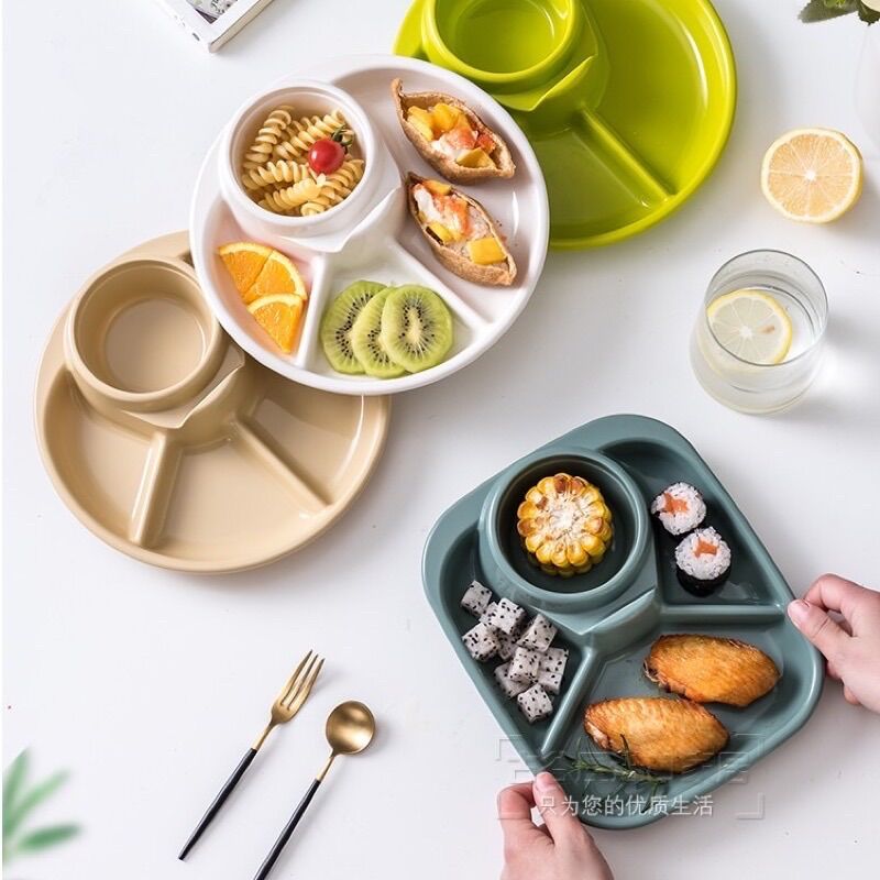 Khay ăn dặm BLW cho bé hàng nội địa nhật
