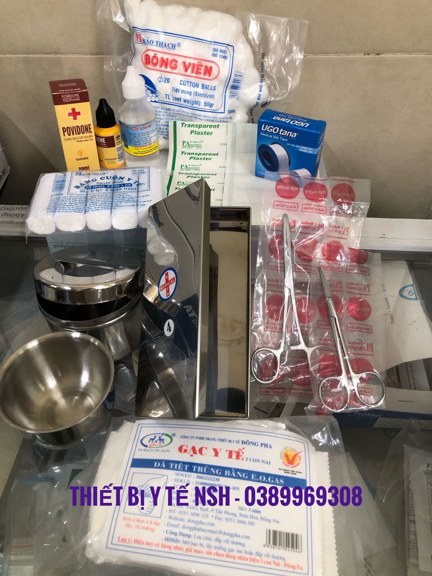 ✅ bộ dụng cụ y tế vệ sinh thay băng rửa vết thương 12 món cho gia đình bộ dụng cụ rửa sơ cứu vết thương y tế tại nhà, bộ dụng cụ sơ cứu y tế khẩn cấp tại nhà cho gia đình - first aid kit, bộ túi dụng cụ y tế gia đình