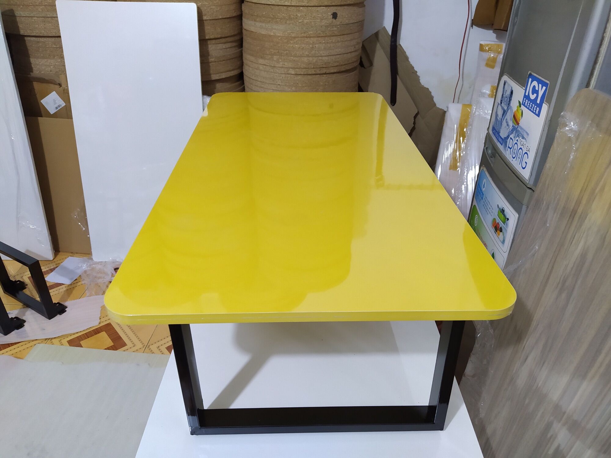 Bàn xếp ngồi bệt MDF chống ẩm (60*120 cao 32cm)