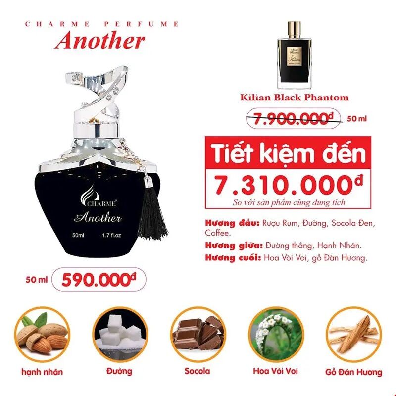 Nước hoa nam another 50ml