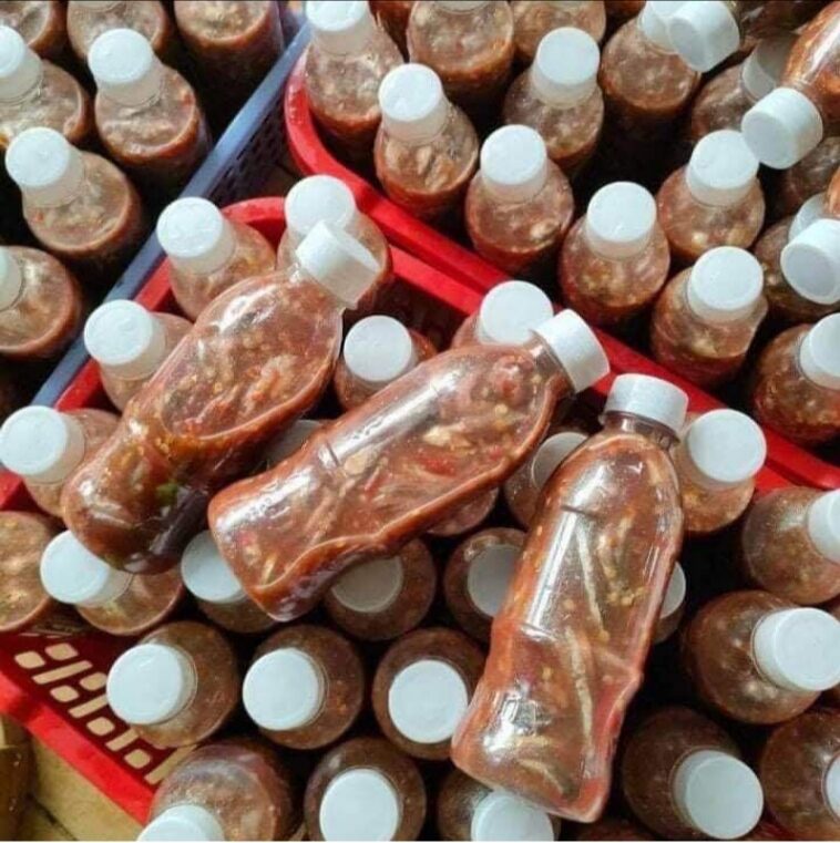 500gram Mắm cá cơm nguyên con  1 hũ