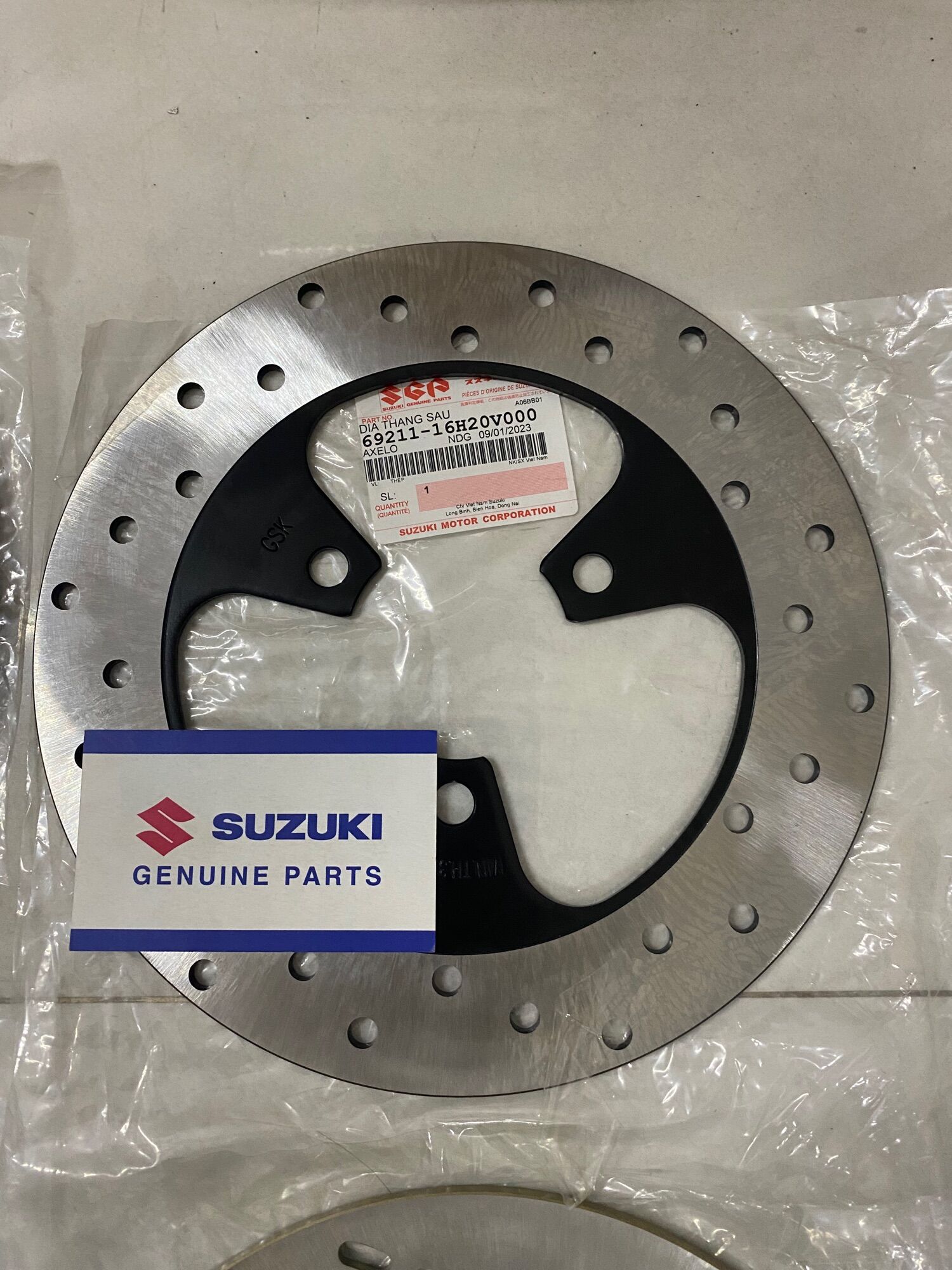 Đĩa thắng suzuki chính hãng
