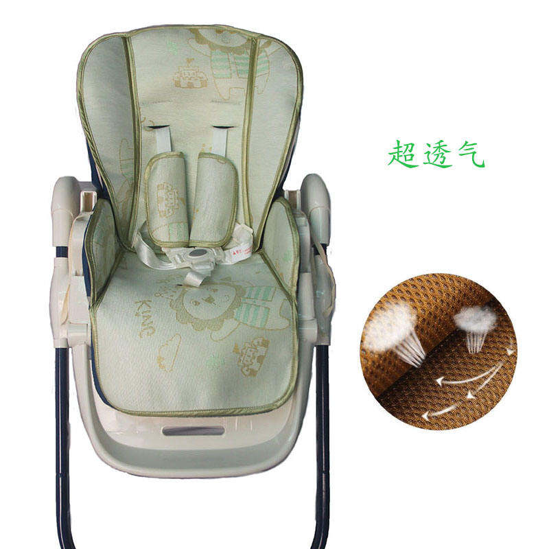 Hagaday Hakada Ghế Ăn Cho Bé Lụa Lạnh Chiếu Mát Teknum Đệm Ngồi Mây Lanh Cho Trẻ Sơ Sinh Pekboo