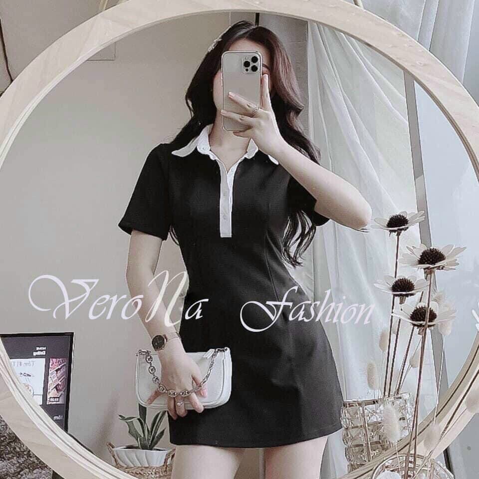 đầm cổ trụ bigsize