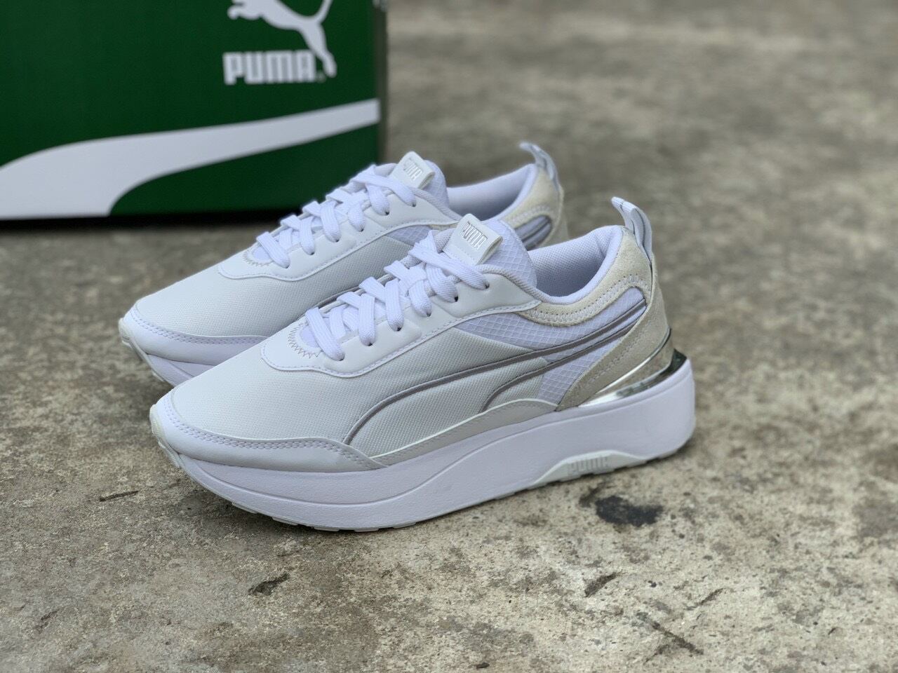 Chính hãng - Giày Puma đế độn