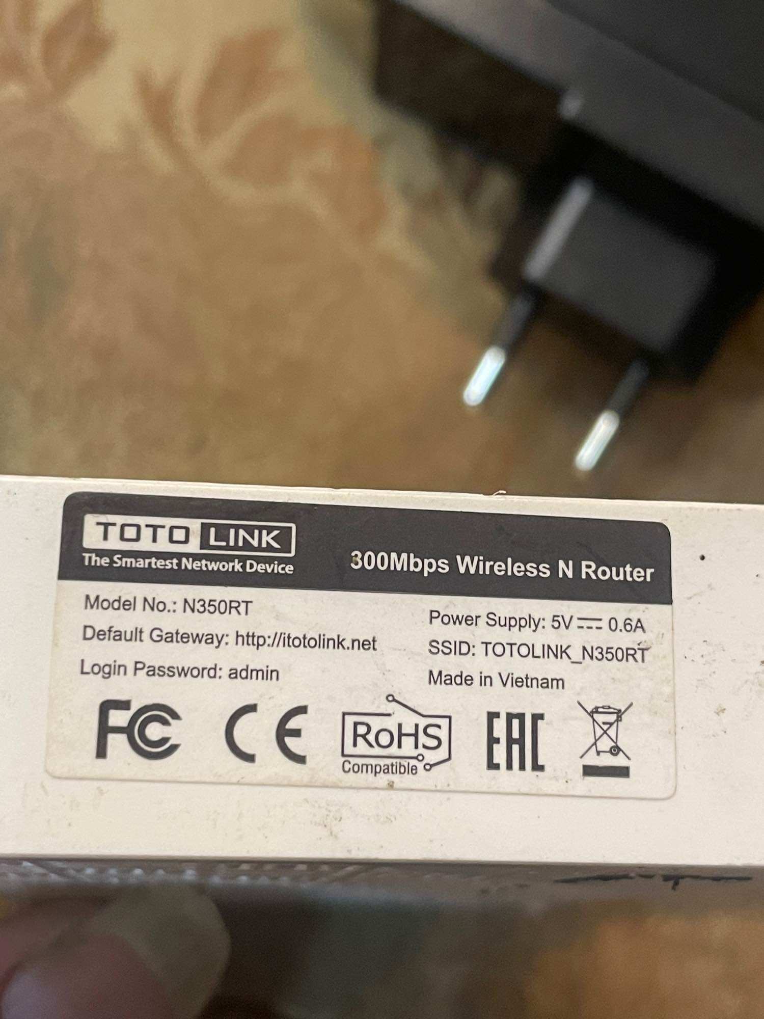 ộ Mở Rộng sóng thu và phát Wifi Totolink N350RT tốc độ 33Mbps đa qua sử dụng