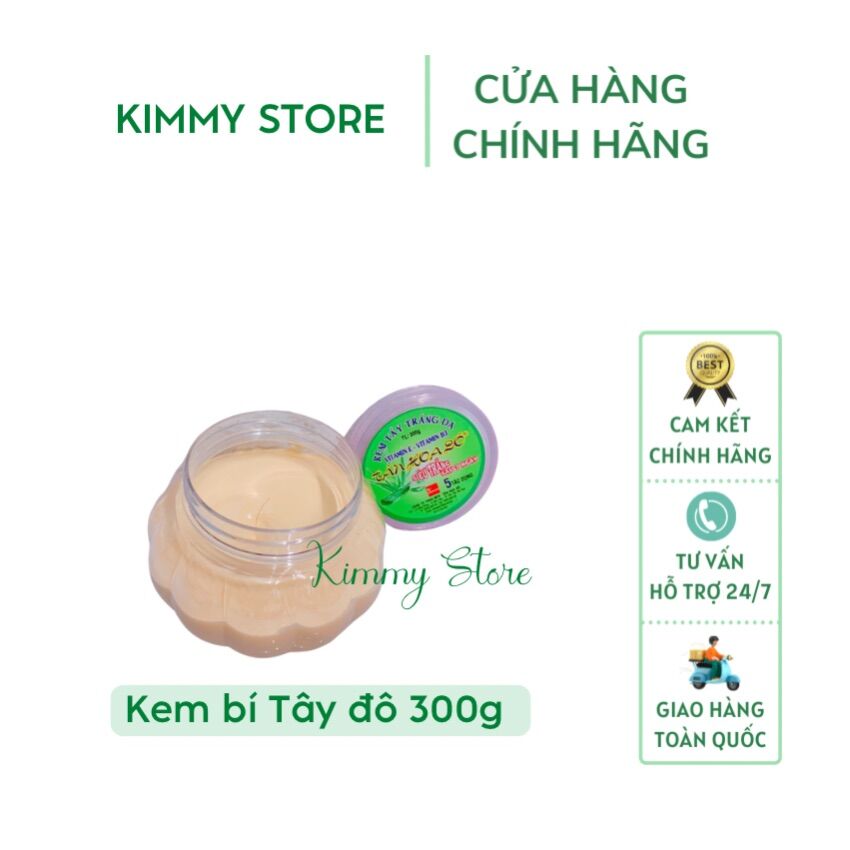 01 hộp kem tẩy trắng trái bí tân hoa đô 200g