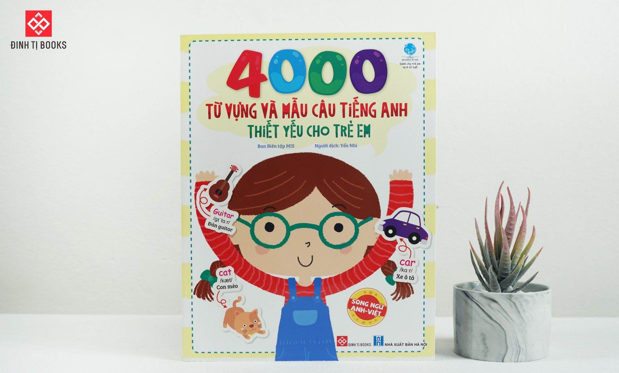 SÁCH - 4000 từ vựng và mẫu câu tiếng Anh thiết yếu cho trẻ em