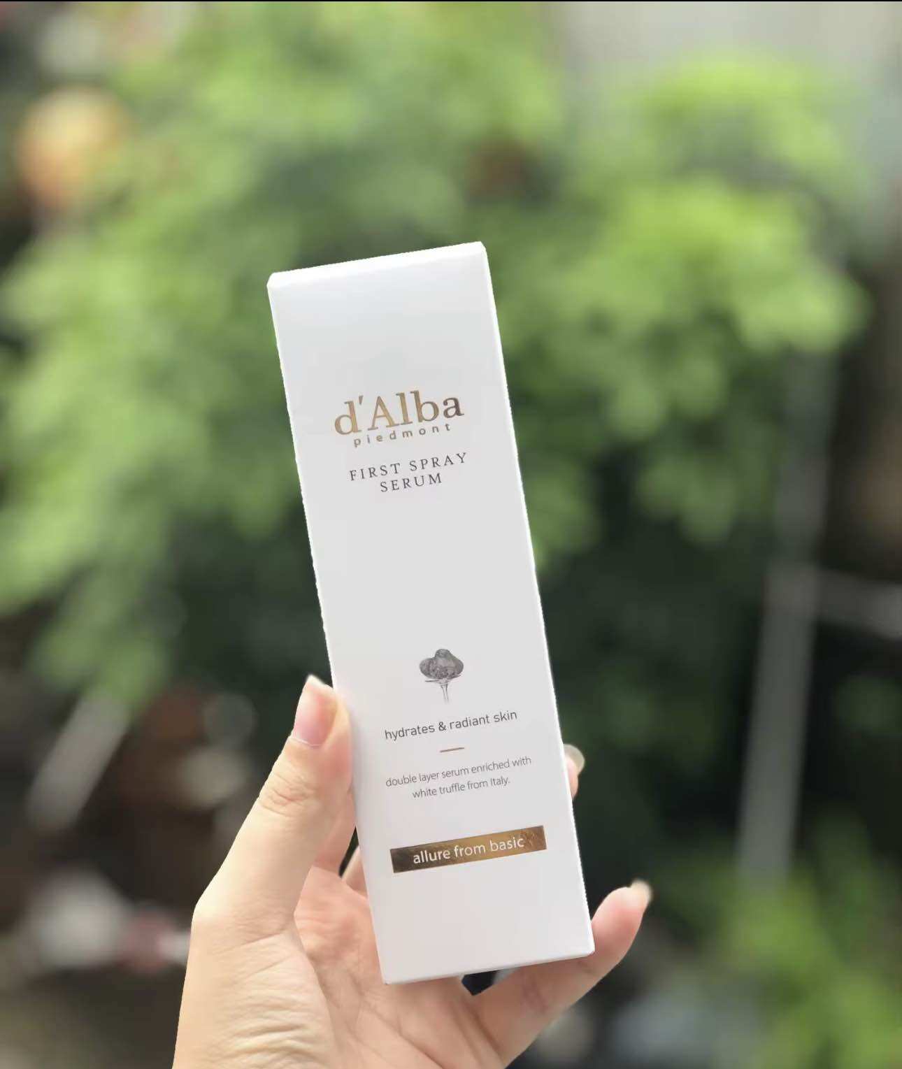 [d'Alba Official] Serum dạng xịt khoáng căng bóng da First Spray Serum 100ml