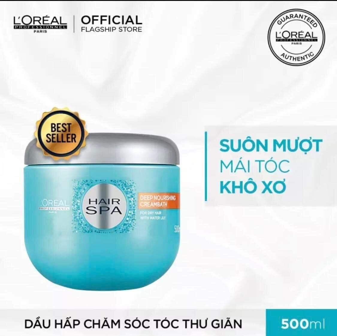 Dầu ủ tóc LOREAL Hair Spa 500,100ml