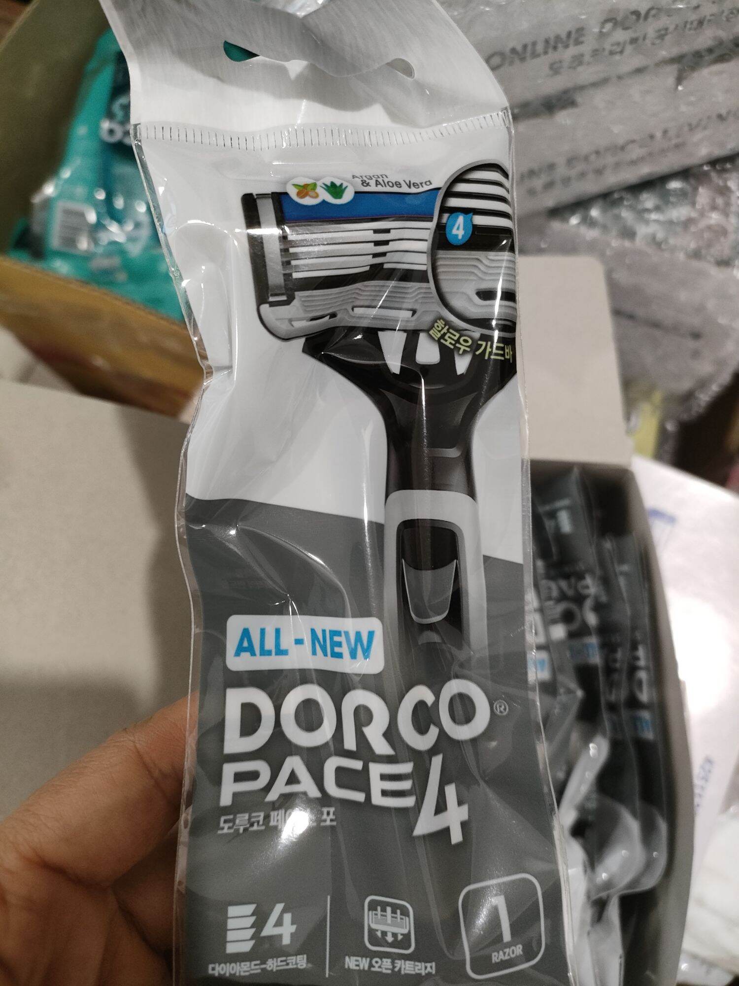 [Nội địa Hàn]✓Dao cạo râu 4 lưỡi DORCO PACE 4