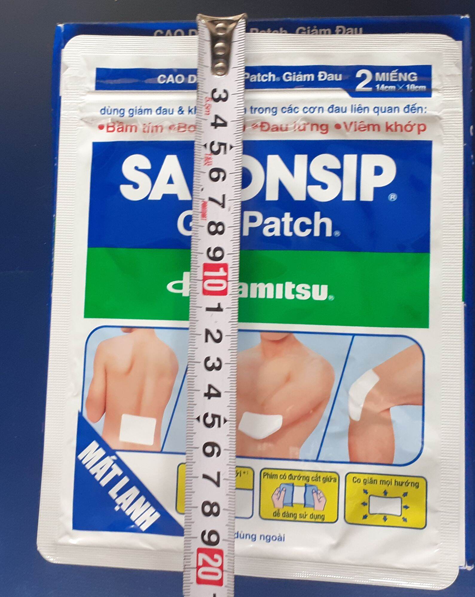 SALONSIP 1 BỊCH CÓ 2 MIẾNG ( LẠNH )