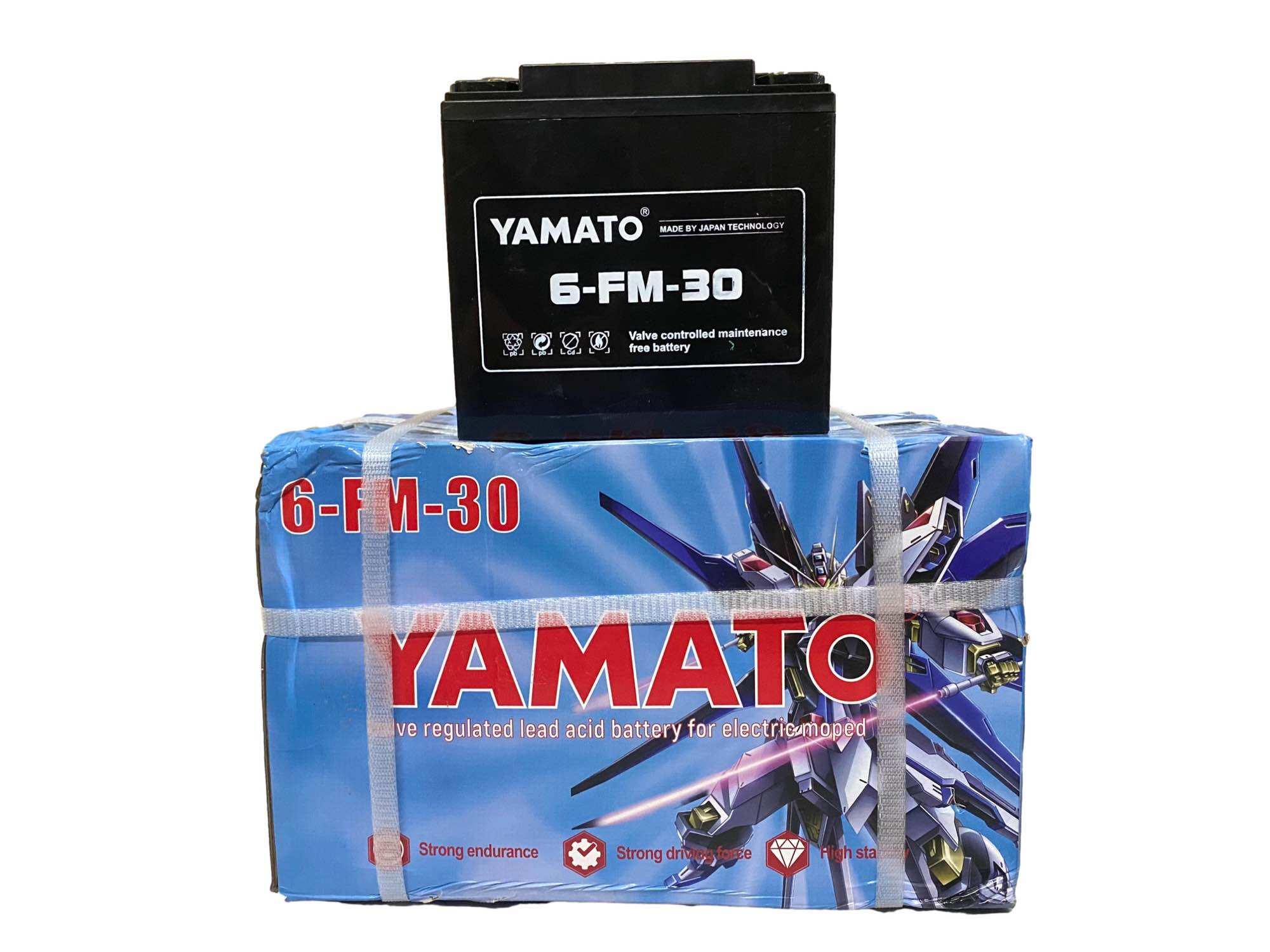 Acquy Yamato 12V30AH bảo hành 12 tháng