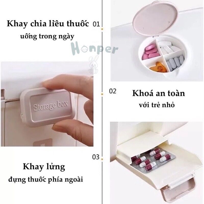Hộp Đựng Thuốc Honper Đa Nămg