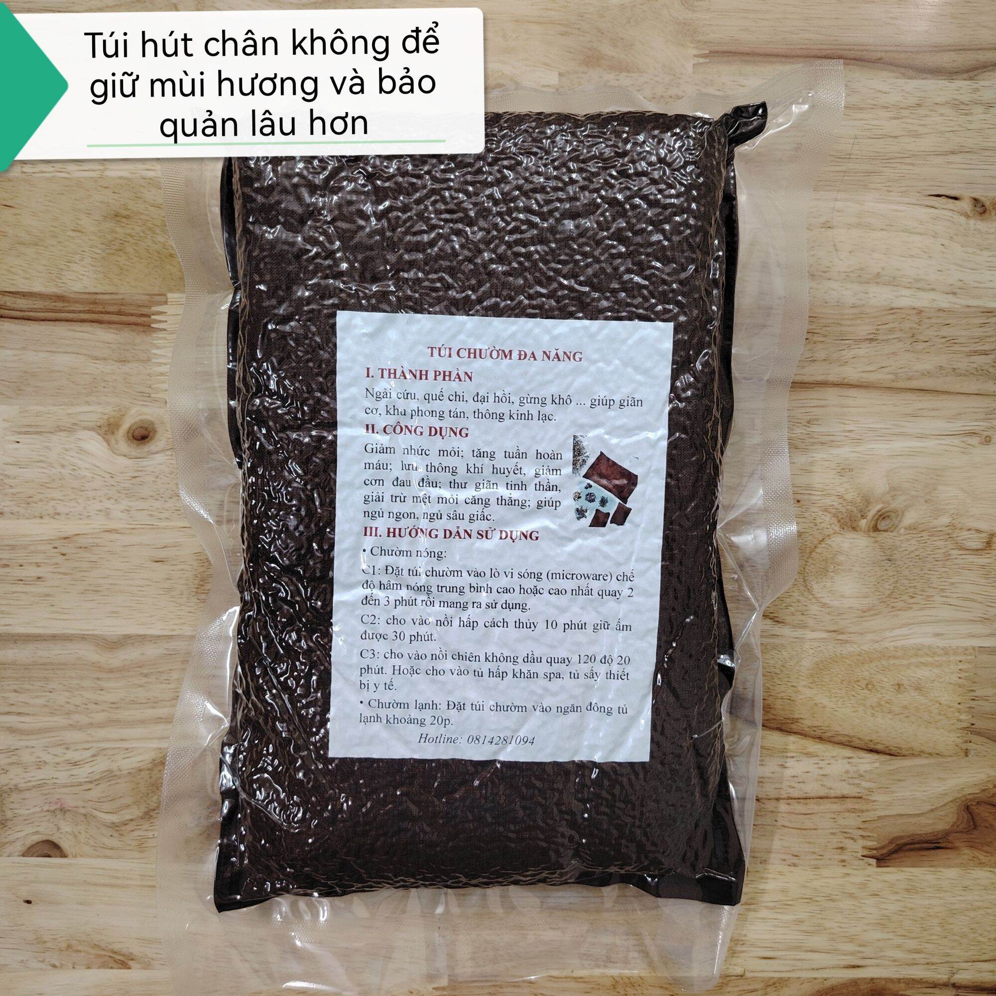 COMBO túi chườm thảo dược (Túi đa năng + Túi chườm mắt)