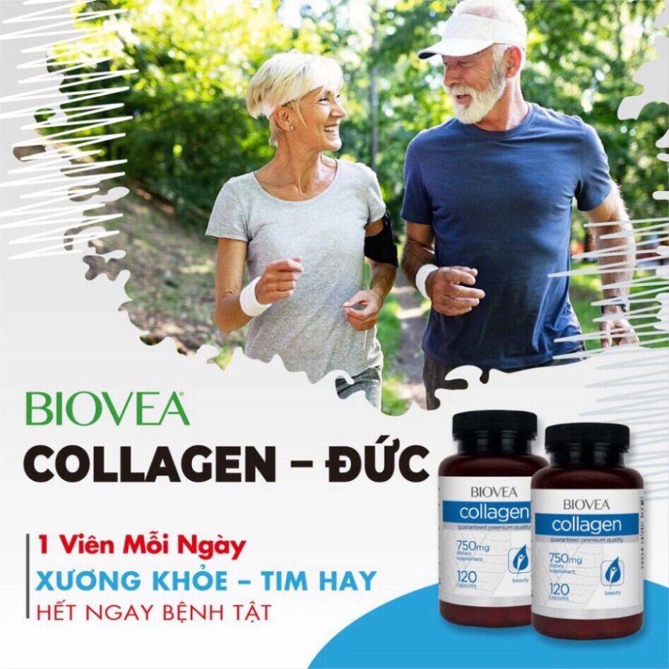 Viên uống collagen biove Đức 120v