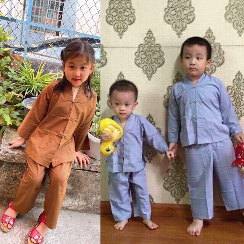 ĐỒ LAM ĐI CHÙA - MẪU LA HÁN CHO BÉ