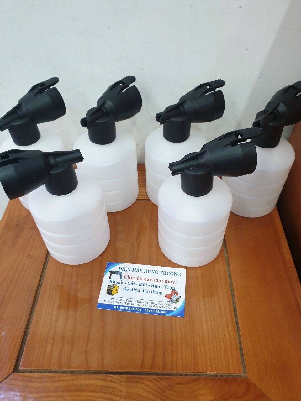 Bình tạo bọt tuyết mini gắn vòi sịt máy rửa xe các loại
