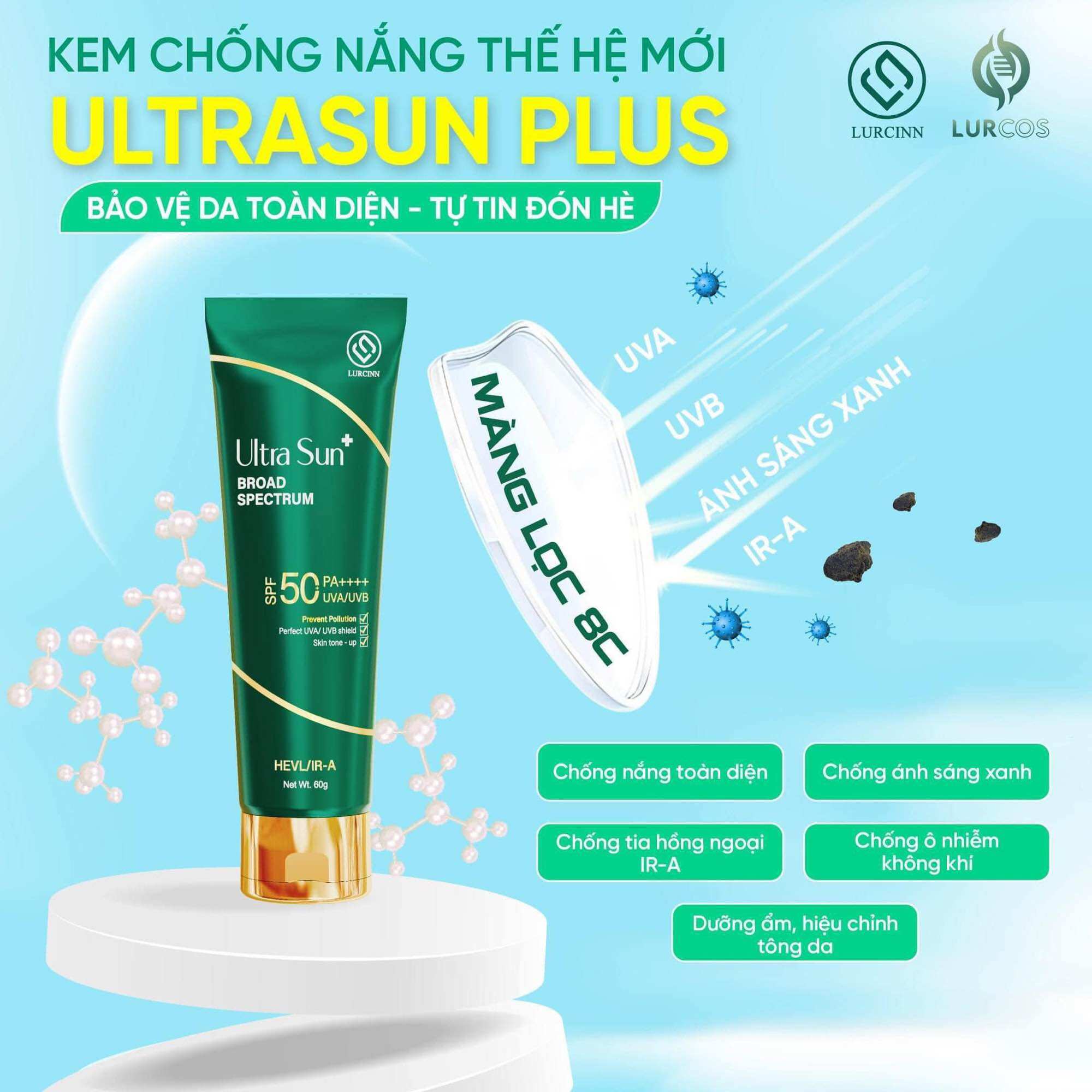 kem chống nắng vật lý 60g