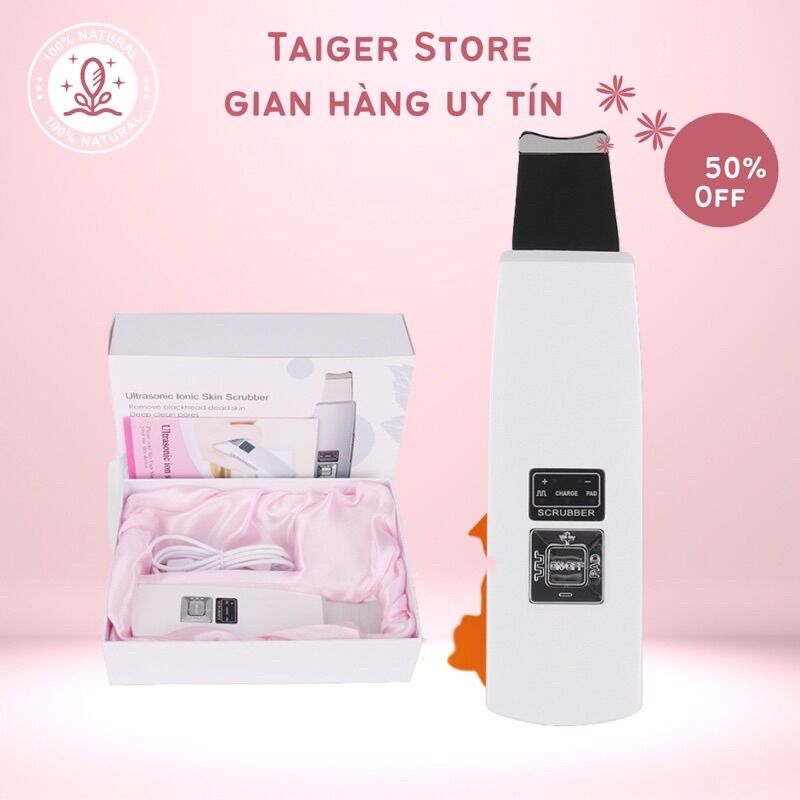 Máy cà da, tẩy tế da chết Siêu Âm Ultrasonic Skin Scrubber