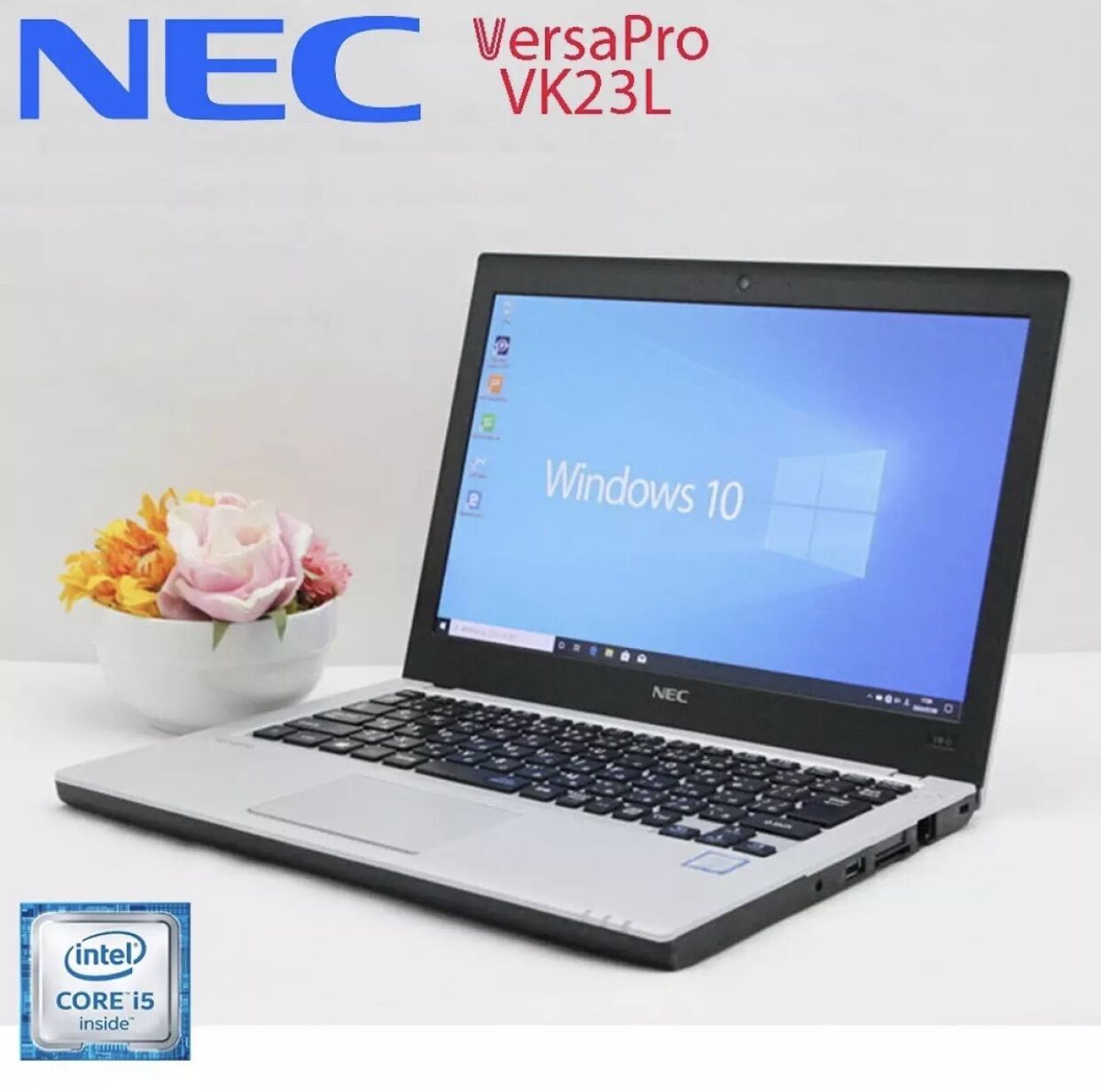 [Trả góp 0%]Laptop Nhật Bản NEC Versapro VK23L G Core i5-6200U 4gb Ram 128gb SSD 12.7inch HD vỏ siêu cứng thumbnail