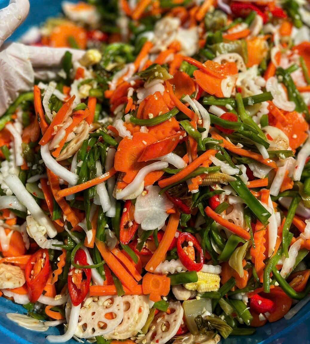 Kim chi tiến vua 1kg