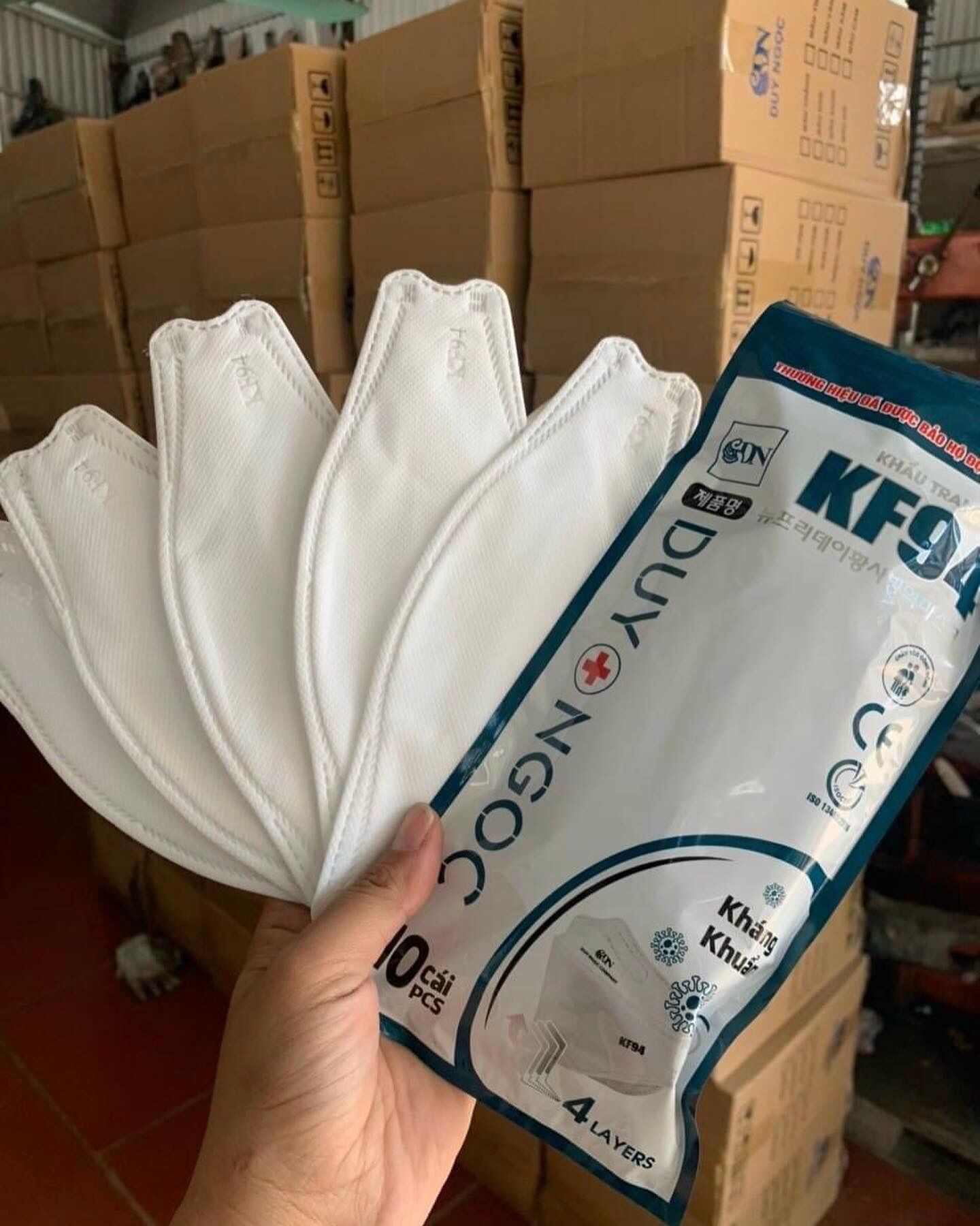 Khẩu trang kf94 Duy Ngọc