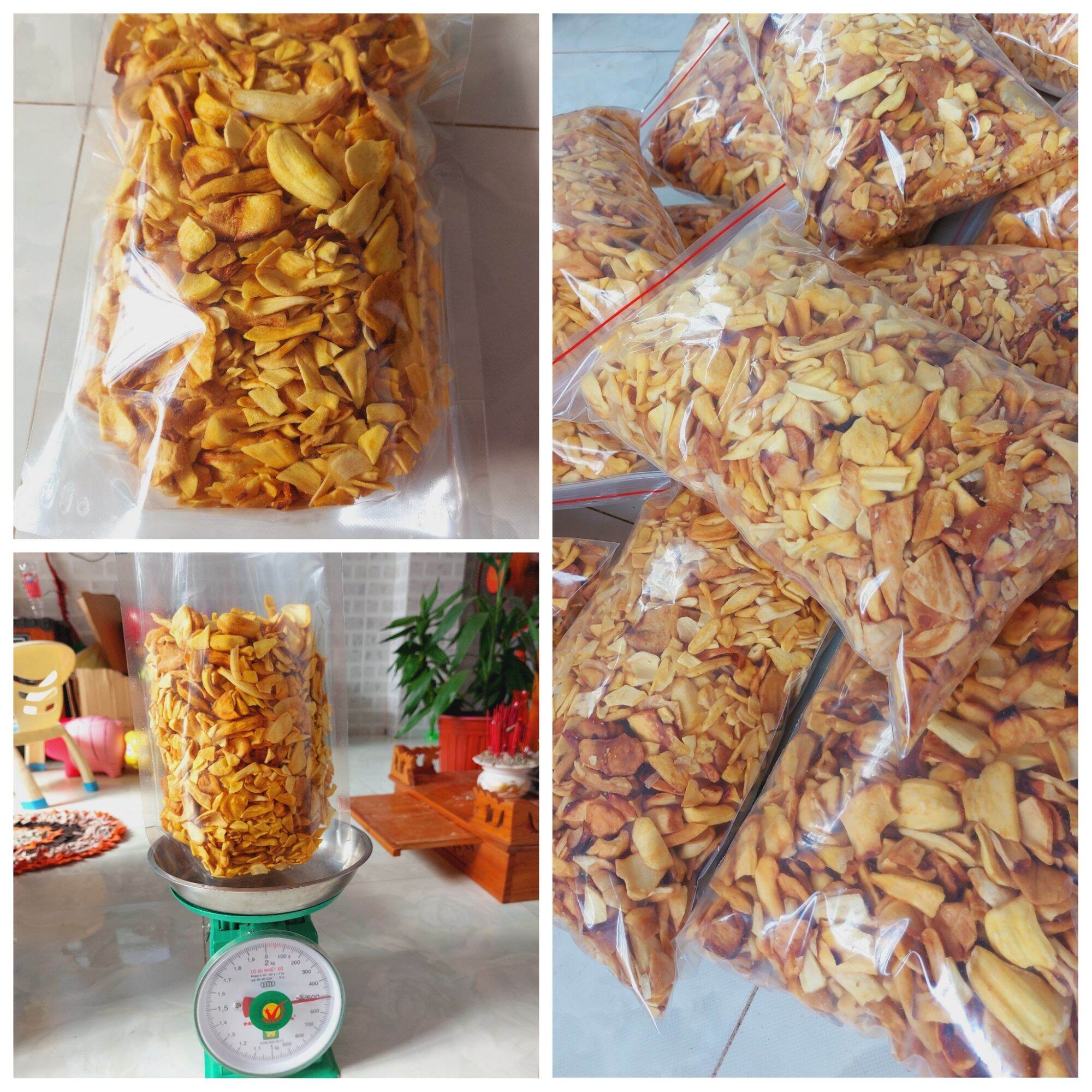 1kg mít vụn nhỏ của mít thái chỉ 49000