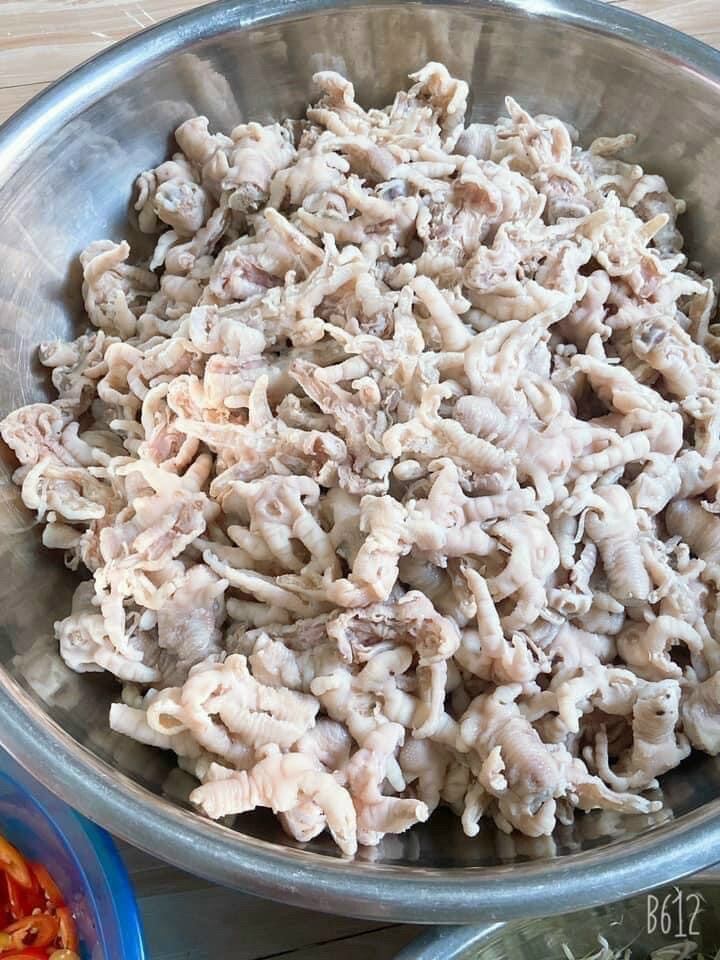 Chân gà ngâm xả tắc