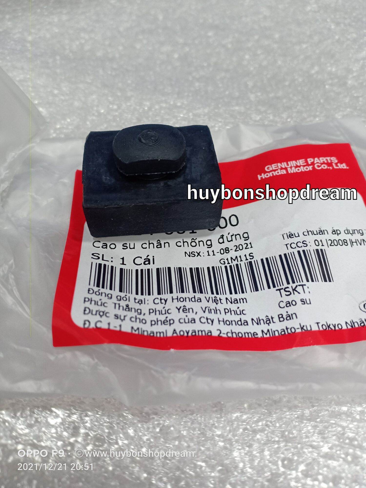 Cao su bịp chân chống giữa xe Thái