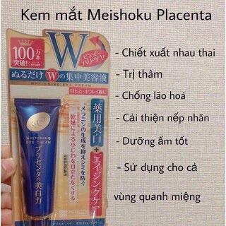 Kem mắt meishoku placenta eye 30g