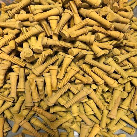 Combo 10 núm cao su Số 19,Núm đánh vặt lông gia cầm gà vịt- sử dụng trong sản xuất và sửa chữa máy vặt lông gia cầm .gà , vịt , chó mèo...