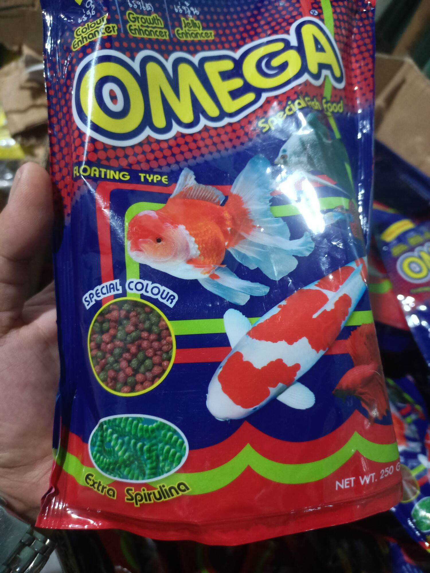 CÁM OMEGA THÁI LAN , CÁM CHO CÁ CẢNH , THỨC ĂN CHO CÁ , OMEGA