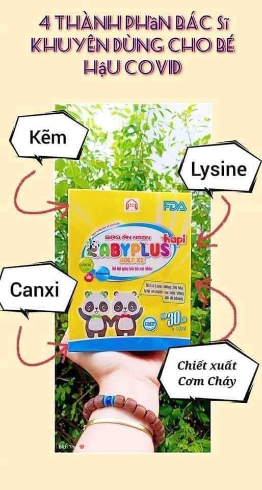 Siro ăn ngon Baby Plus chính hãng