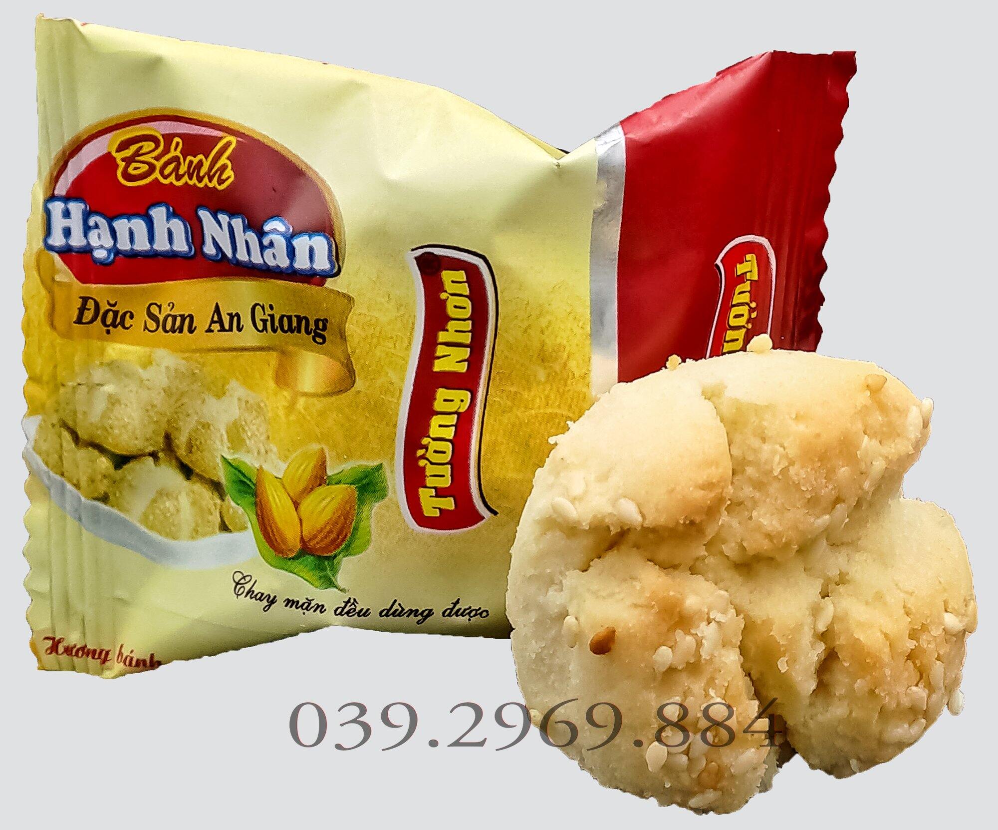 Bánh hạnh nhân tường nhơn ép bao bì 250g/ 500g/ 1kg