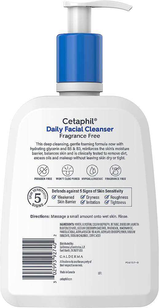 [HCM]SỮA RỬA MẶT CETAPHIL DAILY FACIAL CLEANSER (237ml-473ml)