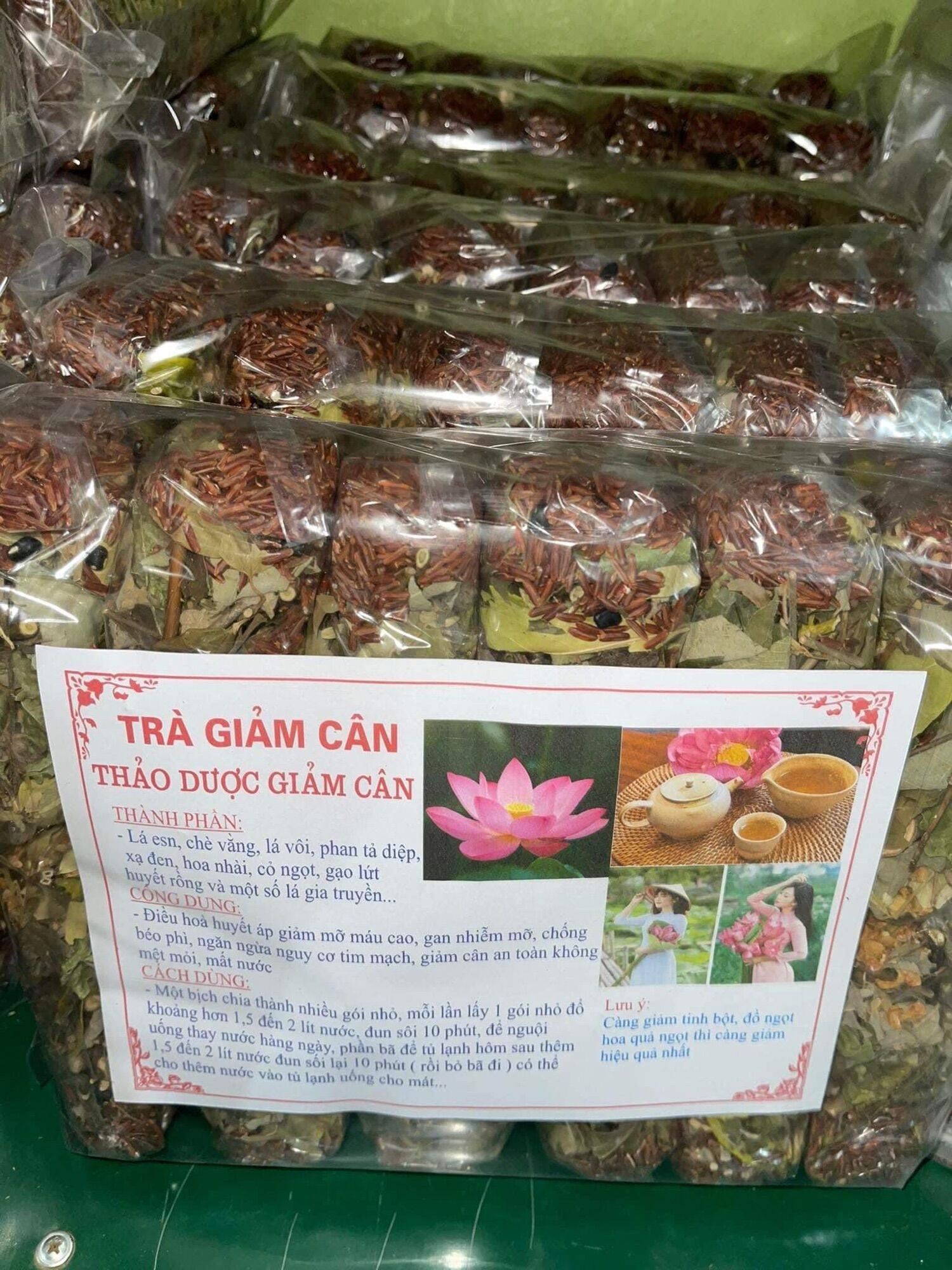Trà giảm cân , thảo dược giảm cân hiệu quả nhanh chóng an toàn hữu cơ hữu cơ