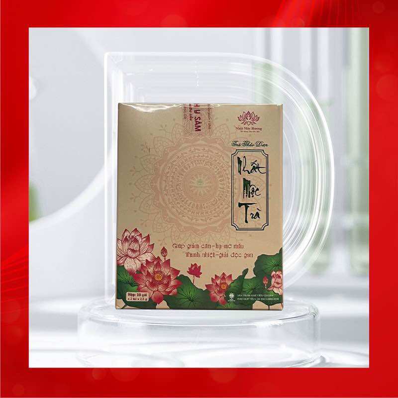 Nhất Mộc Trà - Trà Thảo Dược Nhất Mộc Hương Bách Y Sâm (Hộp 10gói x 2 túi lọc x 2,5g)