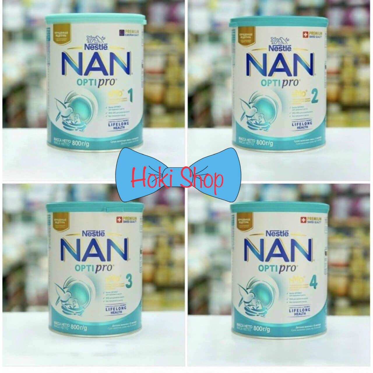 DATE 14/11/2024 - Sữa bột Nan Nga số 3 800g ( Hộp)
