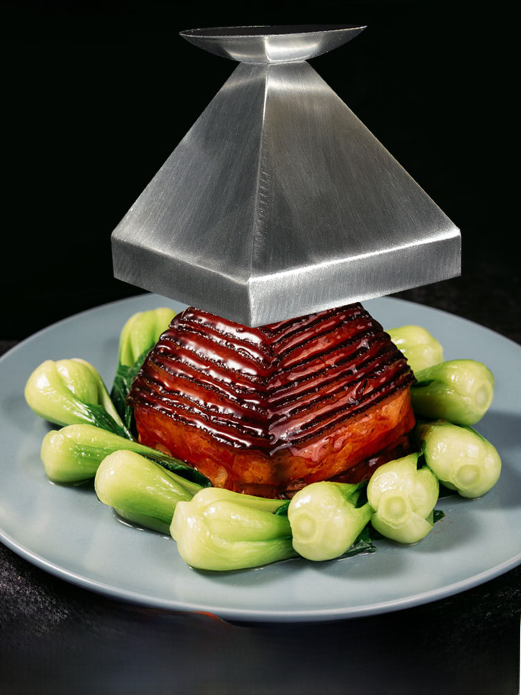 Chùa Inox Thịt Khuôn Sáng Tạo Dụng Cụ Nhà Bếp Phục Vụ Thịt Với Turnip Rơ Le Vuông Và Tam Giác Mạ